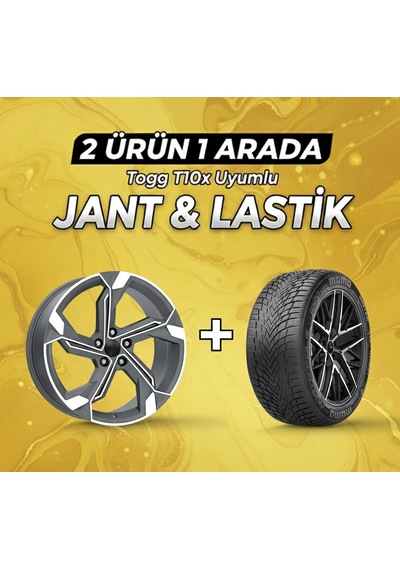 Kormetal Togg Uyumlu 235/50r19 Kış 4 Adet Yılı:2025+dy1709 Mgmd 19" Jant 4 Adet