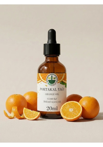 Portakal Uçucu Yağı Orange Essential Oil Sweet Orange Citrus Sinensis Saf Doğal 20 Ml 20 ML