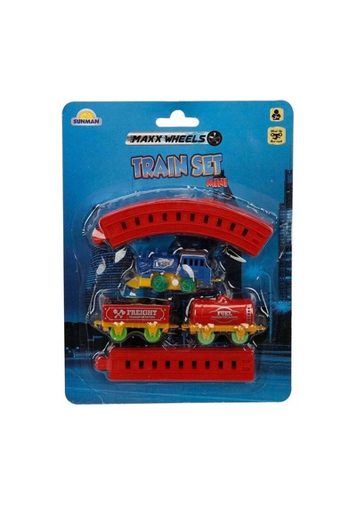 2559 Maxx Wheels Mini Tren Seti 11 Parça -sunman - Qhdh-899677 1 Adet