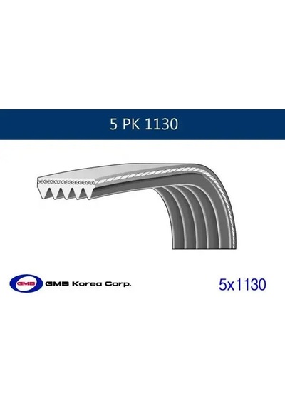 Gmb 5pk1130 Kayis 07l903137e 1172000qan 3807296