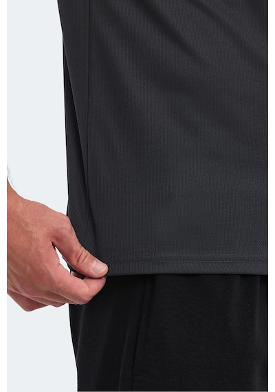 Slazenger OMAR KTN Erkek  Siyah Tişört