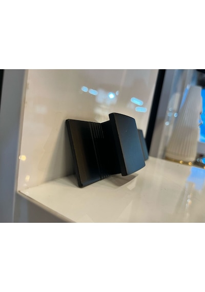 Flow Sima Metal Kulp 32mm Mat Siyah Dolap Kapak Modern Çekmece Mobilya Tv Ünite Komidin Vestiyer Mat Siyah