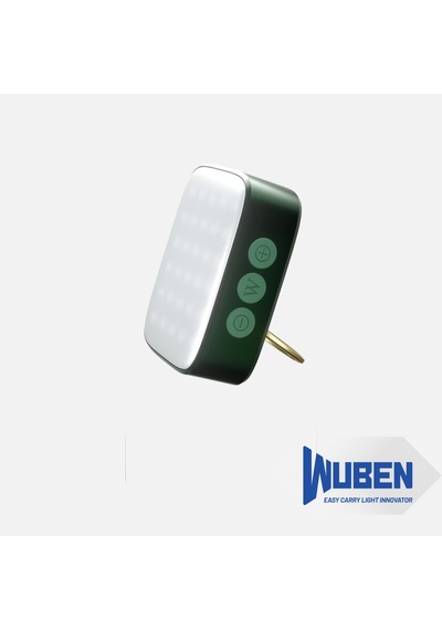 Wuben F5 Şarj Edilebilir Led Kamp Feneri & Powerbank 500 Lümen, Parlaklık Ve Renk Sıcaklığı Ayarlı, 5200 Mah Yeşil