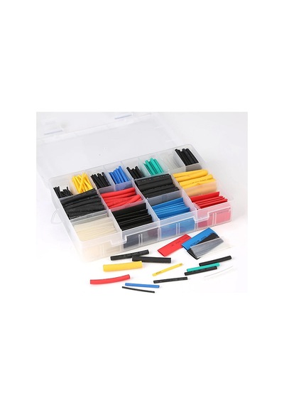 Hodbehod530 Adet Shrink Boru Makaron Set Isı Ile Daralan Kablo Se