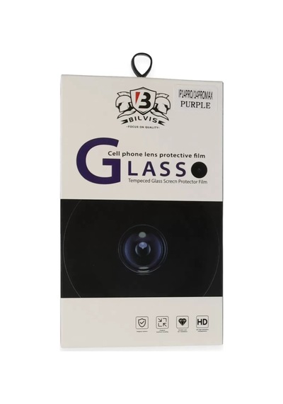 Apple İphone 14 Pro Max Bilvis Titan Kamera Lens - Derin Mor Renkli