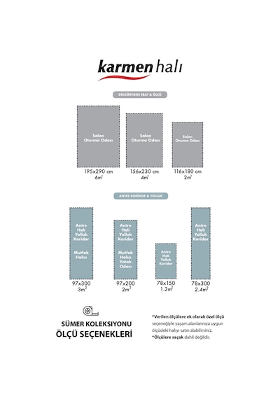 Sümer Sm003a Gri Halı Iskandinav Desen Dekoratif Modern Tozuyok Antialerjik Salon Halısı Koridor-298 Gri