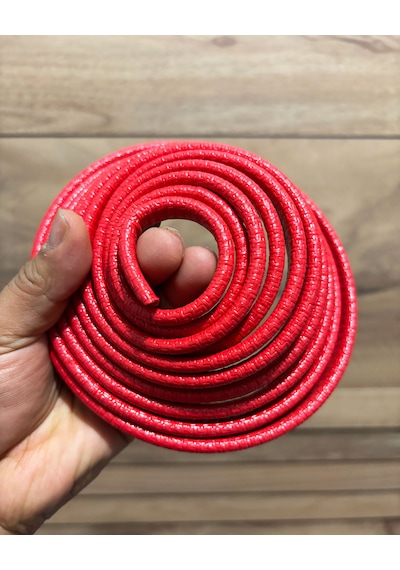 Oto Kapı Fitili, Çizilme Çarpmalarda Önleyici, Araç Kapı Koruyucu, 5 Metre Kırmızı