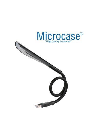 Dokunmatik Esnek Usb Pc Notebook Led Lamb Aydınlatma Al2487 Siyah