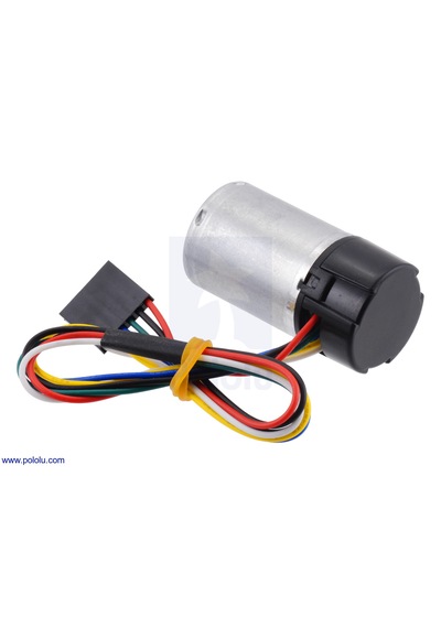 Pololu Hp 12v Motor 48 Cpr Enkoderli, 25d Redüktörlerle Uyumlu Pl-4840