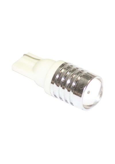 Dipsiz Led Ampul 12V Dc 1Led 5W Mercekli Beyaz 2 Adet
