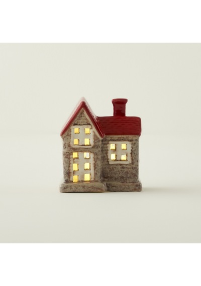 Home Yılbaşı Ledli Aydınlatma Kırmızı 10x7x12 Cm
