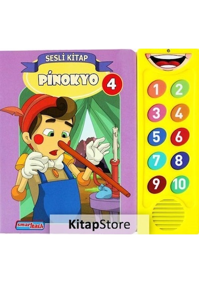 Pinokyo 4 Sesli Kitap / Carlo Collodi