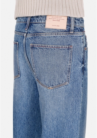 Colin's Colins Baggy Fit Orta Bel Bol Paça Erkek Mavi Jean Pantolon Cl1073822 Q1.v1 Dn44063 DENİM