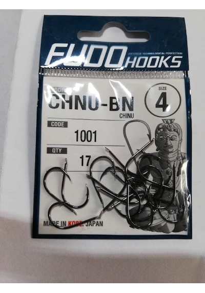 Fudo 1001 Chinu Black Nikel İğne No:6 - Standart