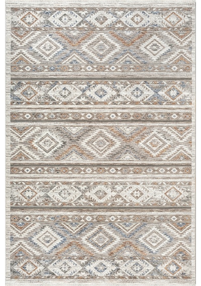 Merinos Halı Valeria Serisi 91008-060 Vintage Etnik Desenli Salon Oturma Odası Halısı Çok Renkli