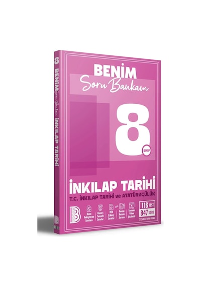 Benim Hocam 8. Sınıf Türkçe Fen İnkılap Matematik Paragraf 5li Set