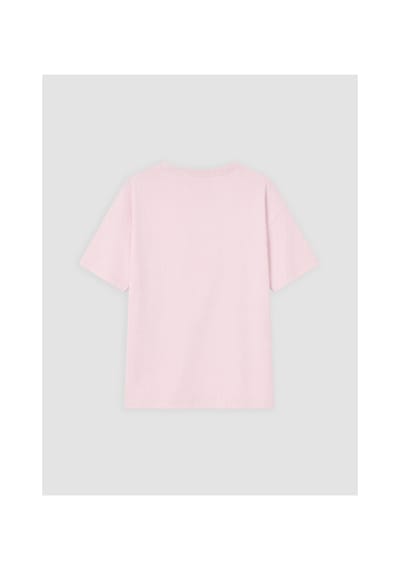 Lcw Young Pembe Stitch Baskılı Kadın Pijama Takım