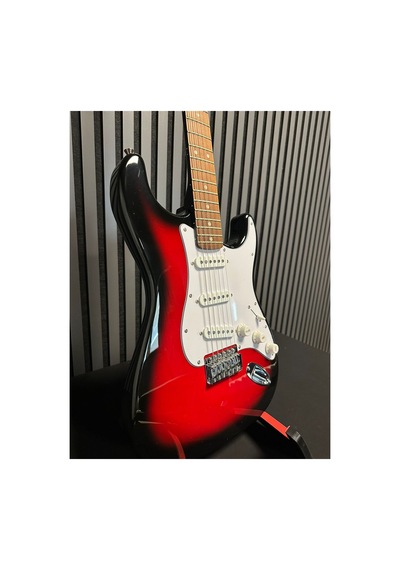 Elektro Gitar Seti Mini Şajlı Bluetooth Distorsion+reverb Li Amfi Kılıf Askı Pena Kablo