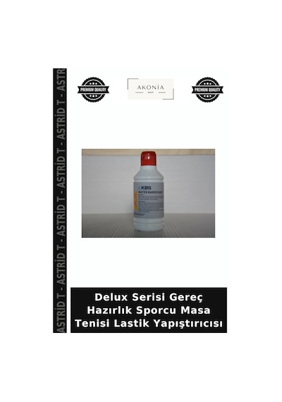 Delux Serisi Gereç Hazırlık Sporcu Masa Tenisi Lastik Yapıştırıcısı