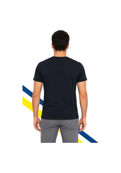 Fenerium Fenerbahçe Orijinal Lisanslı Erkek Club Nakış Lacivert T-shirt