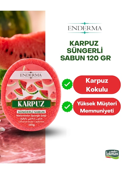 Karpuz Süngerli Sabun 120gr