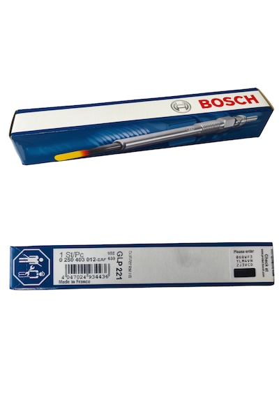 Renault  Bosch Isıtma Bujisi - Glp 221 Set Euro 5 1.5 Dci
