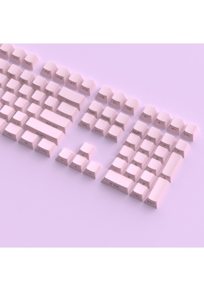 131 Tuş Keycaps Abs Tuş Takımı Yan Tuş Harf Mekanik Klavye Keycaps