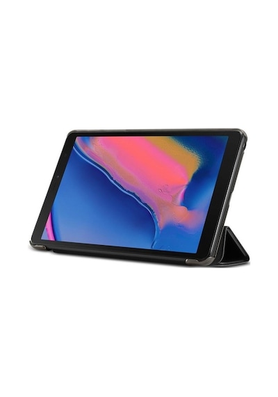 Galaxy Uyumlu Tab A 8.0 S Pen (2019) Kılıf, Spigen Smart Fold - Black