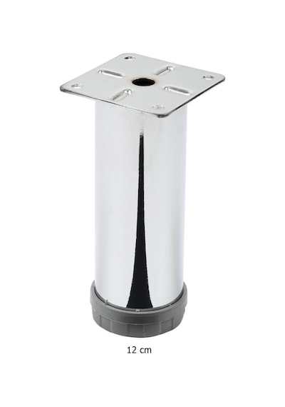 Eymenyapimarket Mobilya Ayağı Metal Alttan Ayarlı 42 Mm Krom Ayak 1.Kalite
