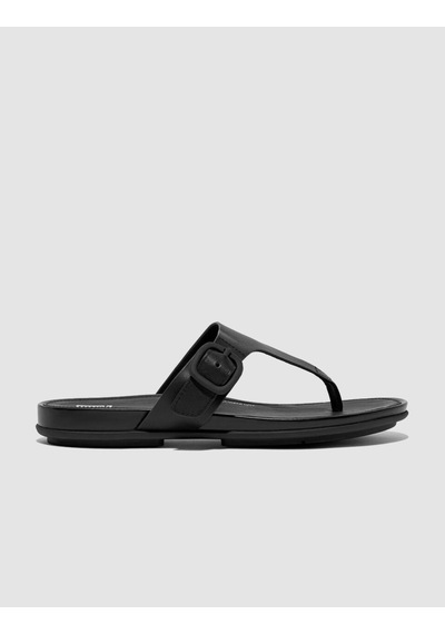 Fitflop Gracıe Ft9 Siyah Tokalı Kadın Parmak Arası Terlik Siyah