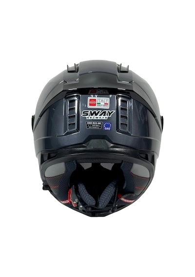 Sway Sw 868 Hd Kapalı Kask Gri
