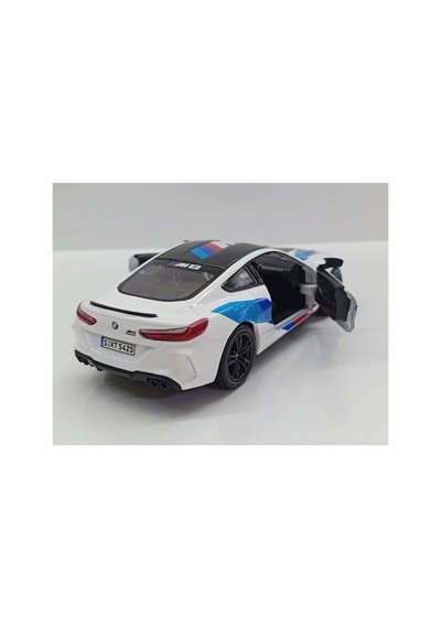 Kinsmart Dianomi Bmw M8 Competition Coupe 13 Beyaz 1/38 Model Araba
