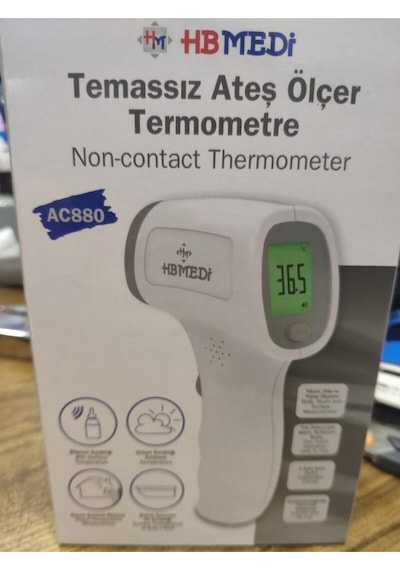 Hbmedi AC880 Temassız Ateş Ölçer