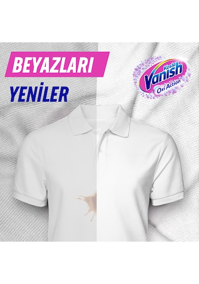 Vanish Oxi Action Kristal Beyaz Deterjan ve Leke Çıkarıcı Sıvı 2000ml