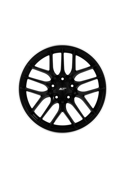 Agt Wheels 18 İnç 5 114 Et35 Siyah Jant Takımı J-4665