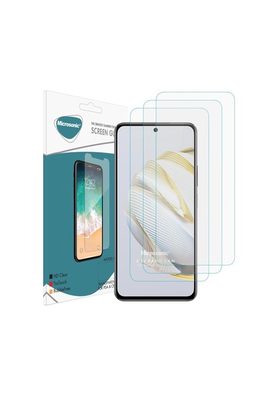 Microsonic Huawei Nova 10 Se Screen Protector Nano Glass Cam Ekran Koruyucu 3 Lü Paket