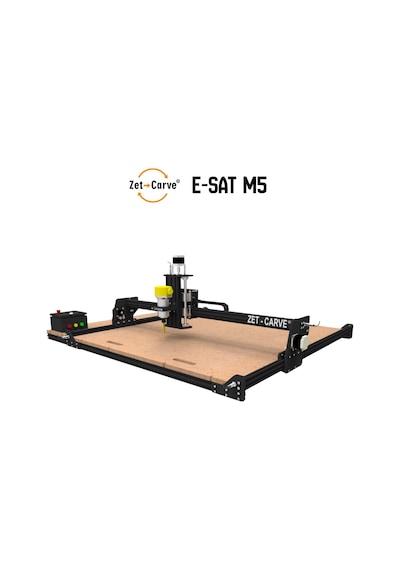 Zetcarve E-sat M5 Cnc Router 60x60 Cm