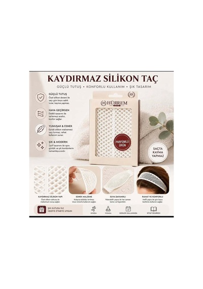 Kaydırmaz Silikon Tac Beyaz - 921880483 Beyaz