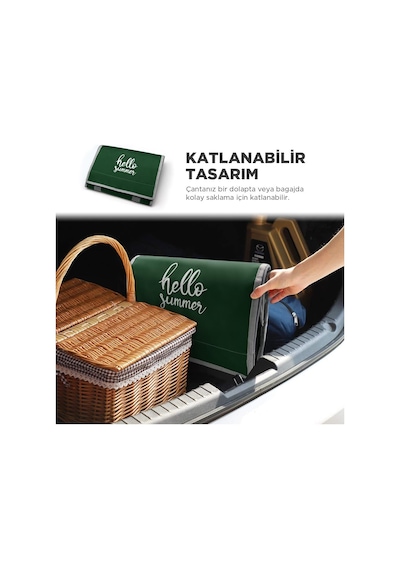 Coolist Cl36G 36 L Katlanabilir Termos Bez Çanta / Buzluk