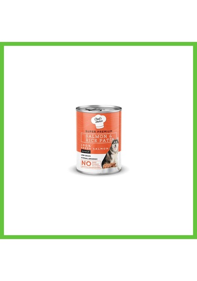 Chefs Choice Pate Somonlu Düşük Tahıllı Yetişkin Köpek Konservesi 400 Gr Dmc