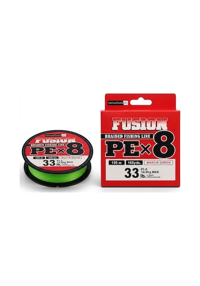 Nanıwaosakashı Fusıon 8x 150mt İpek İp Yeşil 0.21