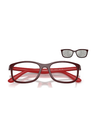 Rj 9644s 7233aı 46 Ray-ban Junior Marvel - Spiderman Klipsli Clip-on Çocuk Güneş Gözlüğü Siyah