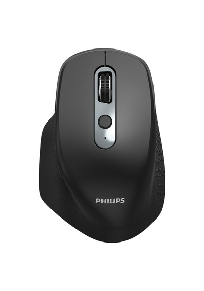 Philips Spk7818b Dual Mod 2.4g Ve Çift Bluetooth Kablosuz Ergonomik Sessiz Mouse 3200 Dpı Siyah Spk7818