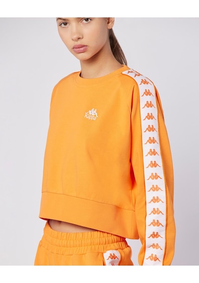 Kappa 222 Banda Marbella Tur Kadın Koyu Turuncu Regular Sweatshirt