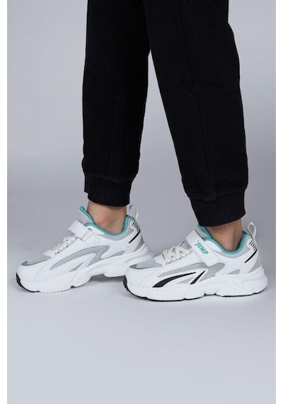 Jump 29604 Üniseks Çocuk Sneaker Günlük Spor Ayakkabı Beyaz Beyaz