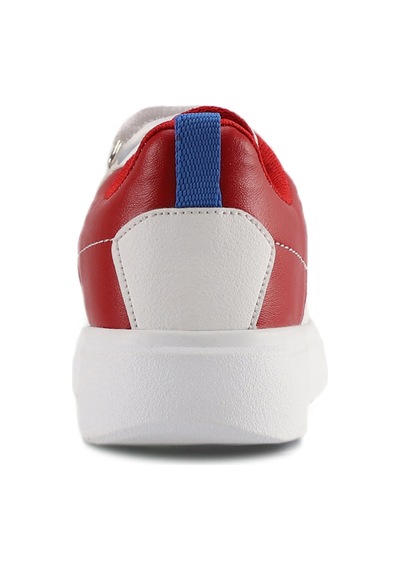 Slazenger KAVITHA KTN Çocuk Cırt Cırtlı Beyaz - Kırmızı Sneaker