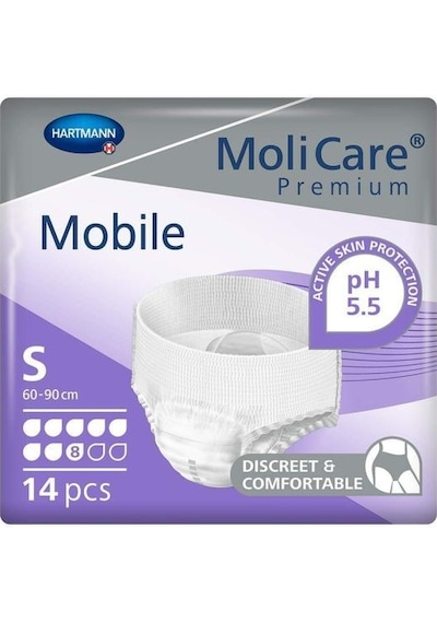Molicare 8 Damla Külot Bez Küçük Boy Small 14 Lü S
