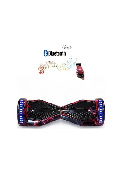 Citymate Smart Balance Elektrikli Kaykay Hoverboard 8.5 İnch Akıllı Denge Ledli Bluetooth Hoparlörlü D15
