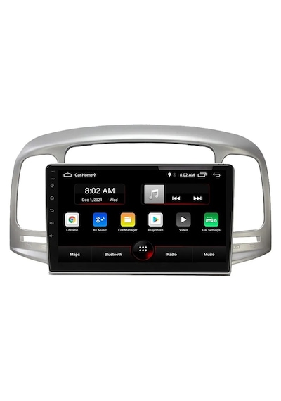 Cadence Hyundai Accent Era Android Multimedya Hd Ips Ekran 6gb Ram 128 Gb Hafıza Carplay Ön Ve Geri Görüş Kamera Hediyeli 9"