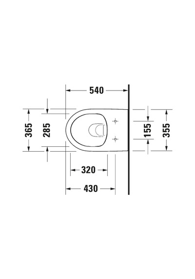 Duravit - Durastyle Kanalsız Asma Klozet Kapak Dahil - 25623900a1- Diğer